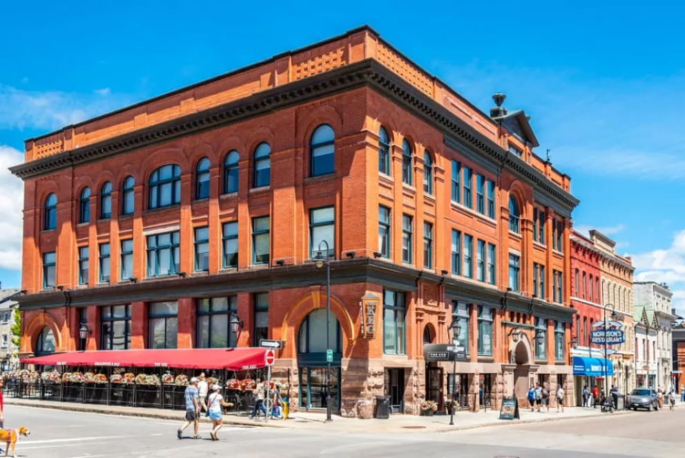 The Whig Standard building in Kingston